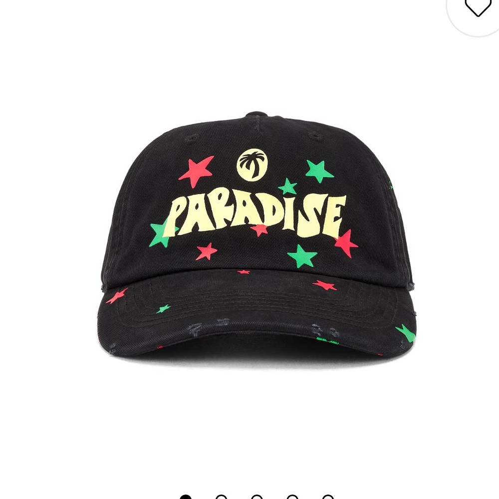 Palm Angels Paradise Palm Cap in Black NWT 🖤
